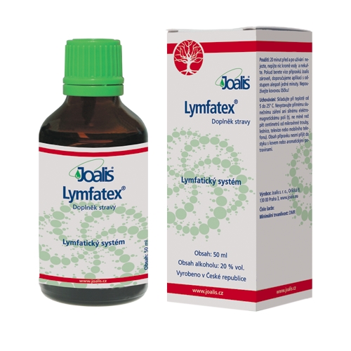 Lymfatex® 50ml kapičky  na normální činnost lymfatického systému.  Joalis základní