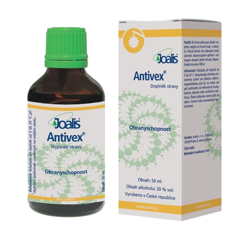 Antivex® 50ml kapičky na lepší přirozenou obranyschopnost,imunitu Joalis základní