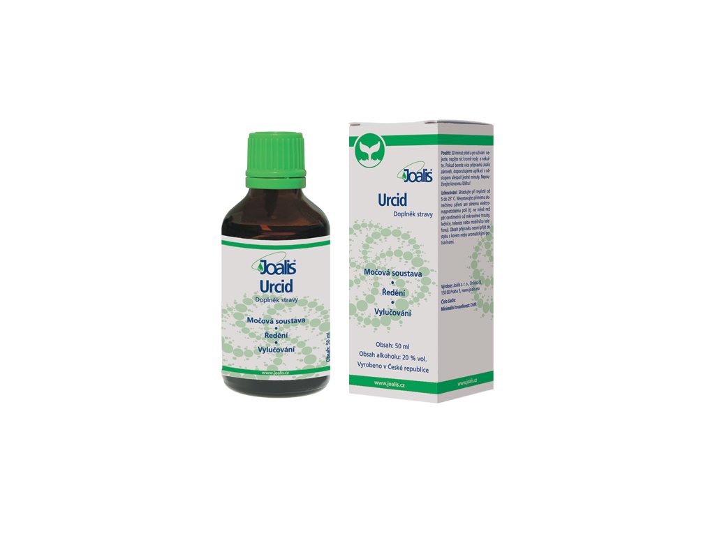 Urcid® 50ml kapičky,přispívají k normální funkci močové soustavy. Joalis základní