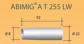 HUBICE M14  konická Abimig A T LW 255