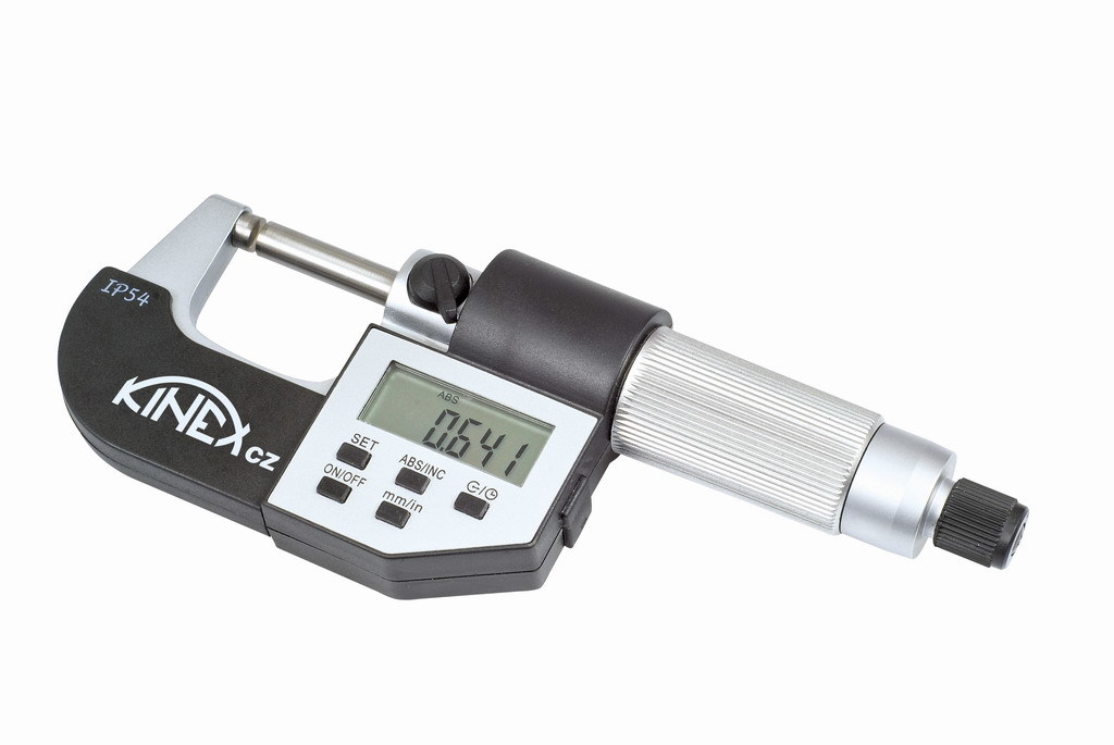 DIN863 Mikrometr digitální 0-25mm