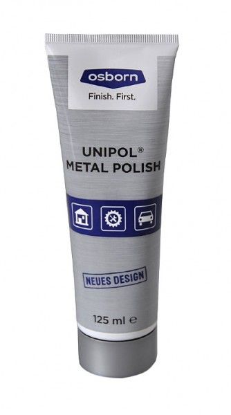 PASTA LEŠTÍCÍ Metal-Polish UNIPOL 2102 tuba 125ml  (dříve modro-bílá)