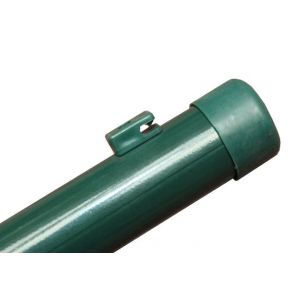 Sloupek Koncový-Rohový, zelený  , 48x1,5mm